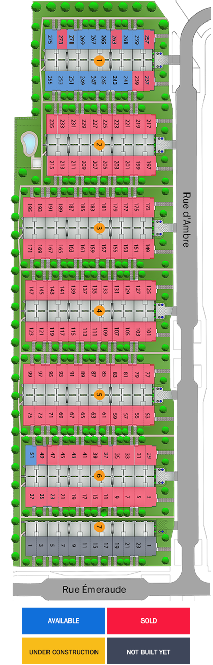 Pür Urbain Candiac - Availabilities